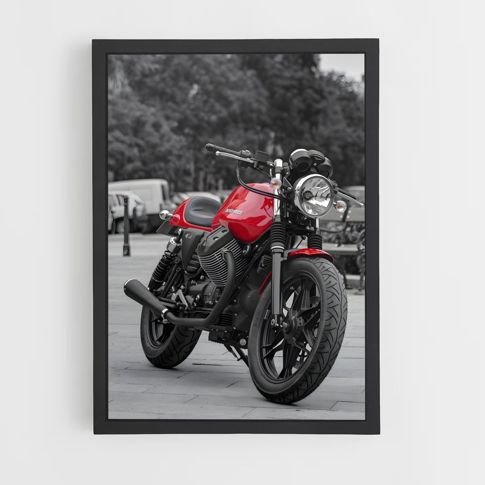 Poster splendide de Moto Guzzi (vue 2)